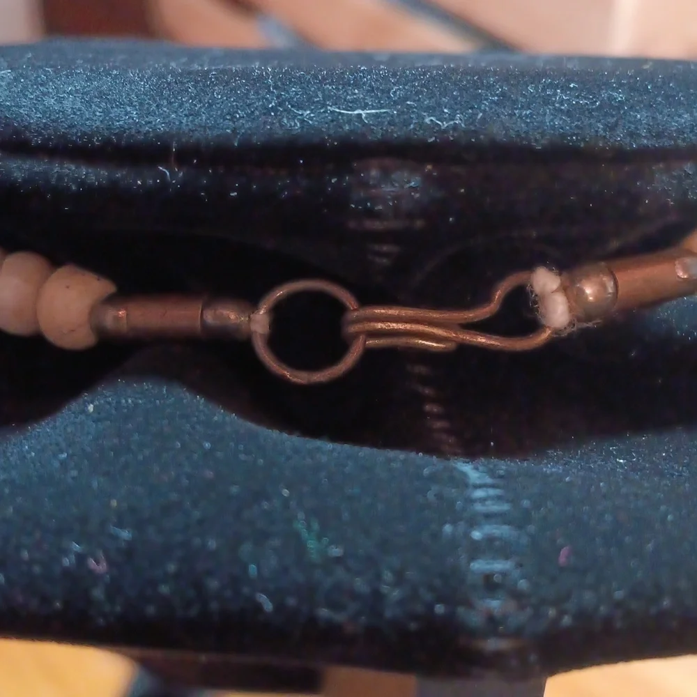 N/A beaded faux